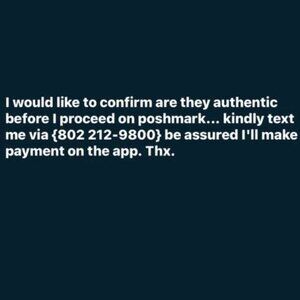 Meet your Posher, I have an offer for the item I just liked. text me: 8022129800